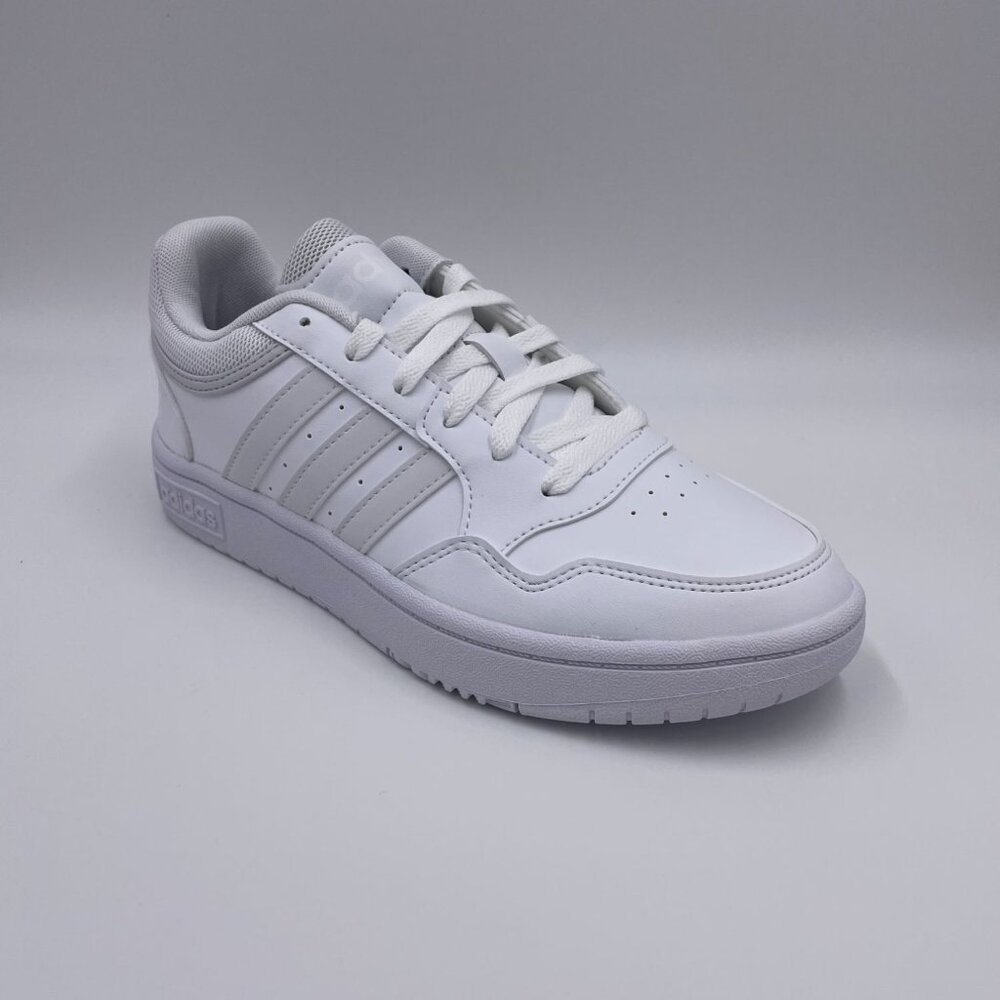 adidas Hoops 3.0 White Womens Shoes - Picture 7 of 8